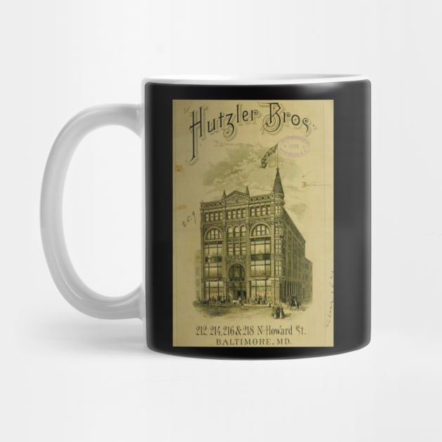 HUTZLER BROS VINTAGE BALTIMORE DESIGN by The C.O.B. Store